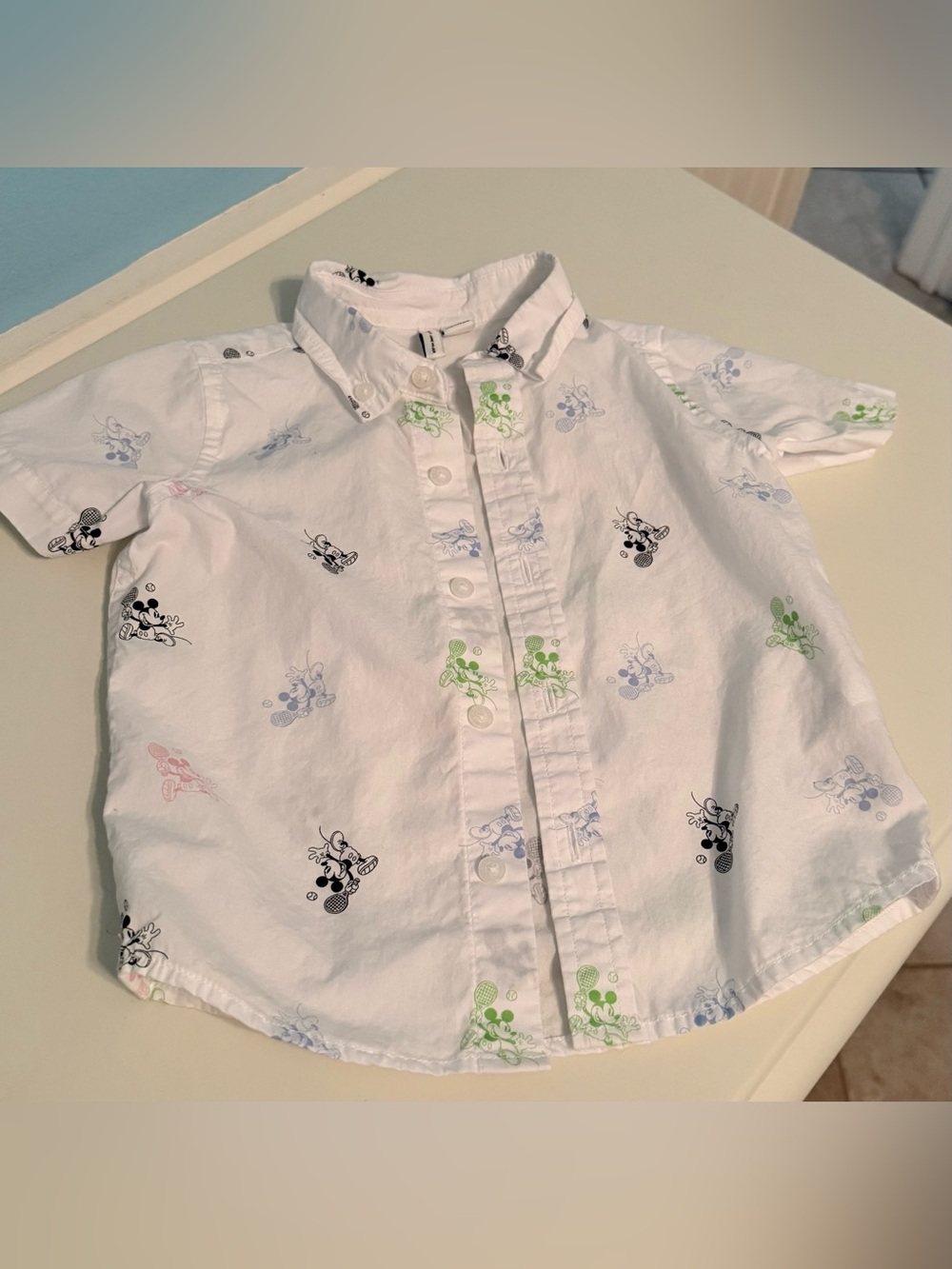 Disney x Janie & Jack - Tennis Mickey Printed Shirt (18-24 months)